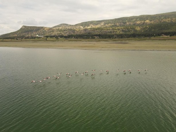 Foto - Burdur Gölü'nde inanılmaz görüntüler