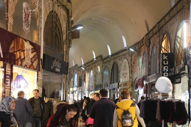 Foto - Bursa Kapalıçarşı'dan eşsiz görüntüler