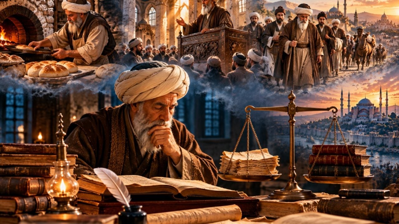 Foto - Bursa onu sıradan bir ekmekçi sanıyordu! Ulu Cami’de kürsüye çıkınca herkes şaşkına döndü