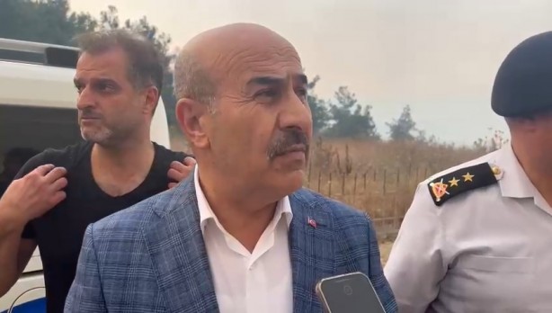 Foto - Bursa Valisi Demirtaş yangın söndürme çalışmalarını yerinde inceledi!