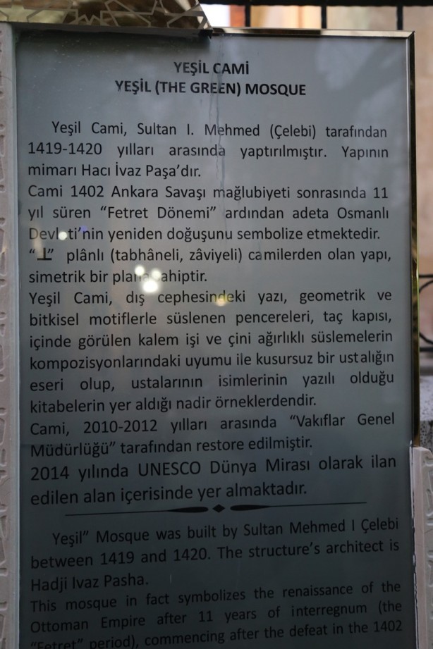 Bursa Yeşil Camii