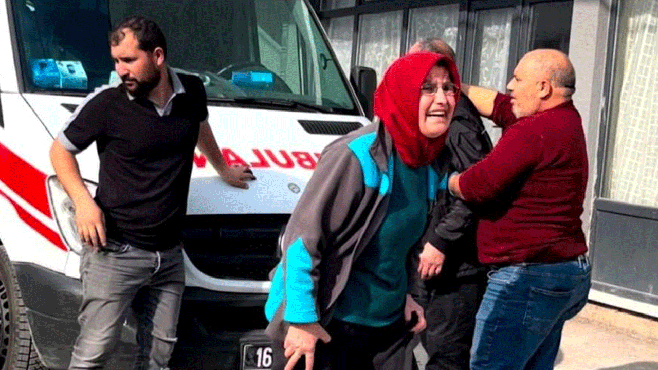 Foto - Bursa'da esrarengiz olay! Komşular hemen polise haber verdi