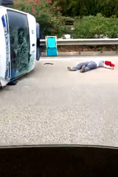 Foto - Bursa'da faciadan dönüldü! Yaralılar var