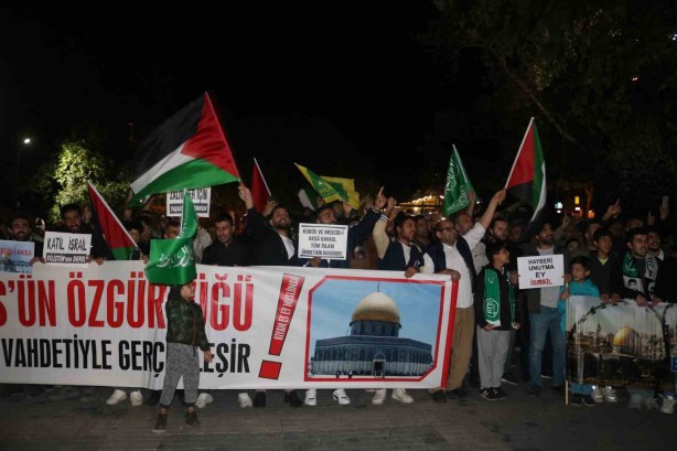 Foto - Bursa’da Filistin’e destek etkinliği