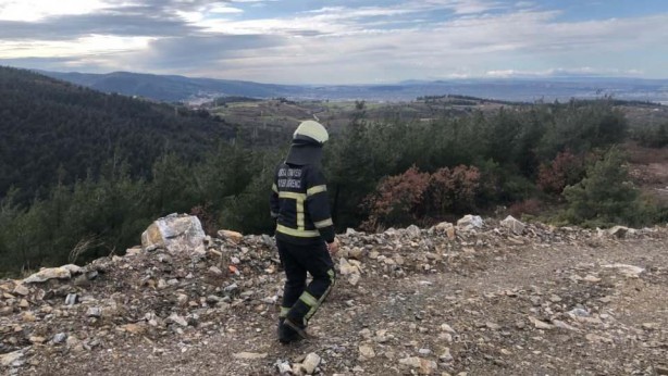 Foto - Bursa’da hava aracı düştü ihbarı! Ekipler bölgede