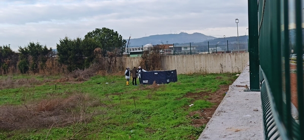 Foto - Bursa’da terminal arkasındaki yeşil alanda yarısı köpekler tarafından parçalanmış erkek ceset bulundu.