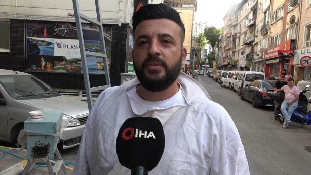 Foto - Bursa'da korku dolu anlar! 'Kraliçe arı' ortalığı böyle karıştırdı..