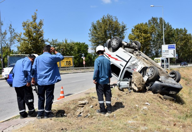 Foto - Bursa'da korkutan kaza: Yaralılar var
