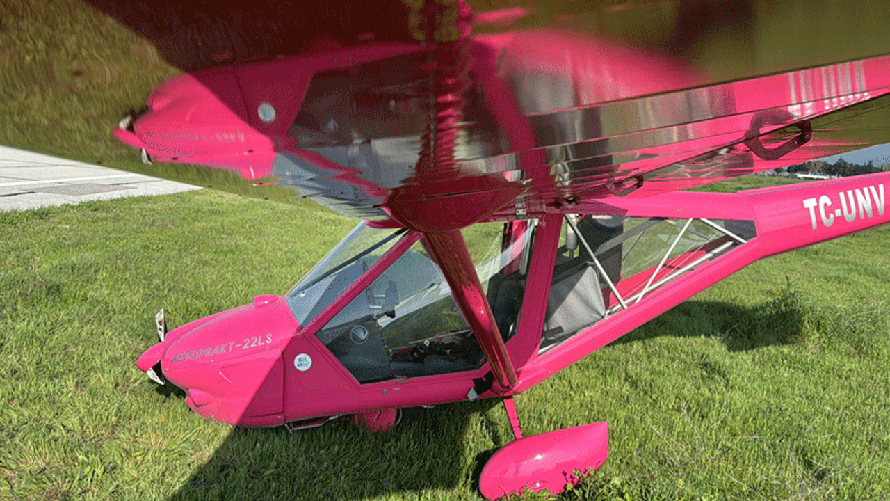 Bursa'da uçak kazası!