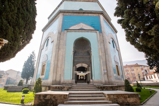 Foto - Bursa'daki tarihi eserler olası depreme karşı lazer tarama cihazlarıyla modelleniyor