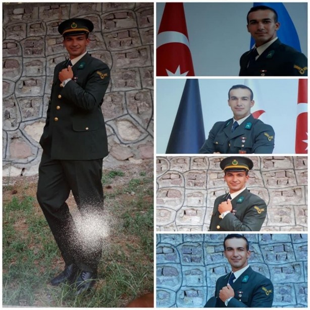 Foto - Bursalı şehidin evine Türk bayrağı asıldı! 