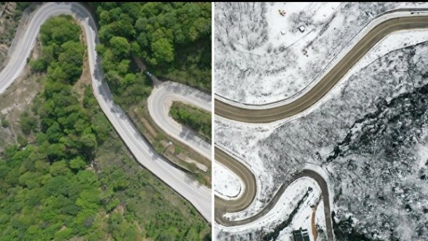 Foto - Bursa'nın gözdesi yukarıdan dronla çekildi! İşte eşi benzeri olmayan görüntüler