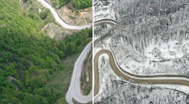 Foto - Bursa'nın gözdesi yukarıdan dronla çekildi! İşte eşi benzeri olmayan görüntüler