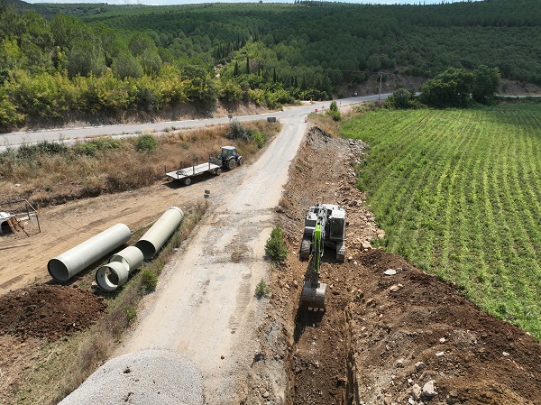 Foto - Bursa'nın yeni barajında sona doğru