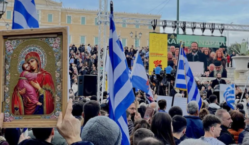 Foto - Bütün ülke buna kilitlendi! Yunanistan’da sapkınlık oylaması