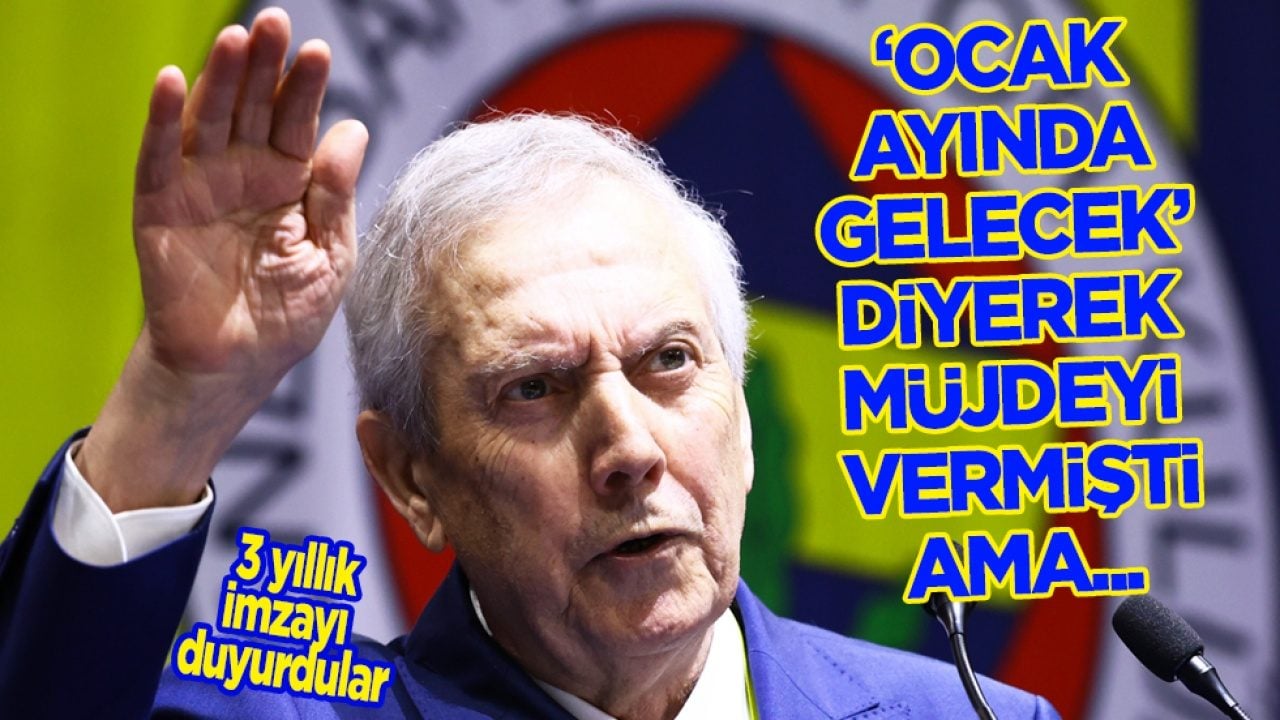 Büyük anlaşma kamuoyuna ilan edildi bile! Aziz Yıldırım'ın Ocak ayında geleceği dediği adamdı...