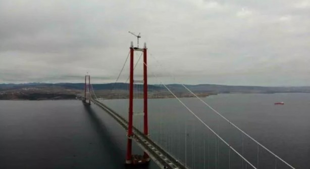 Büyük başarı! Çanakkale Köprüsü birinci oldu