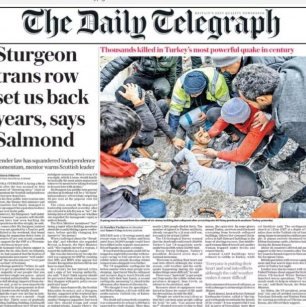 Foto - Büyük felaket dünyanın birinci gündemi! Dünya basını depremi böyle gördü