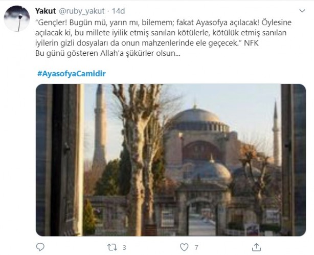 Foto - "Danıştay Ayasofya için kararını verdi" iddiası sonrası vatandaşlar büyük sevince gark oldu!