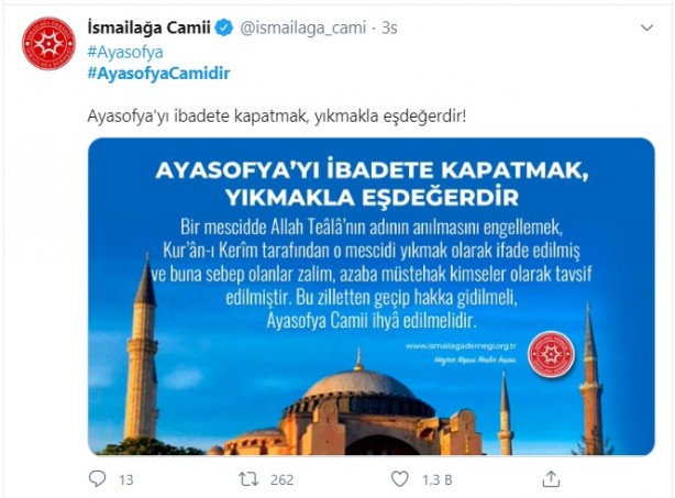 Foto - "Danıştay Ayasofya için kararını verdi" iddiası sonrası vatandaşlar büyük sevince gark oldu!