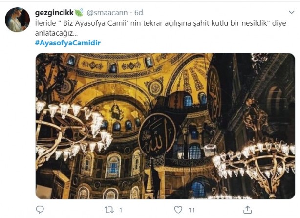 Foto - "Danıştay Ayasofya için kararını verdi" iddiası sonrası vatandaşlar büyük sevince gark oldu!