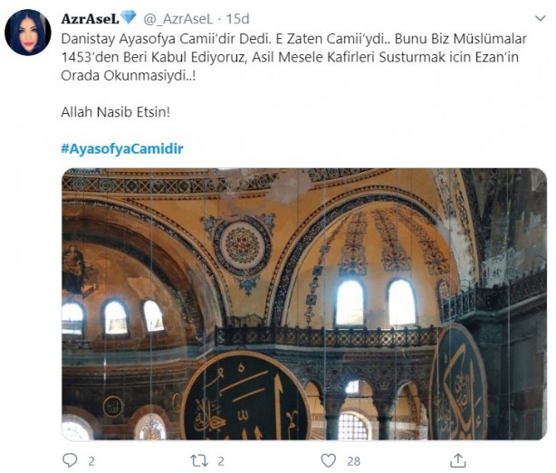 Foto - "Danıştay Ayasofya için kararını verdi" iddiası sonrası vatandaşlar büyük sevince gark oldu!
