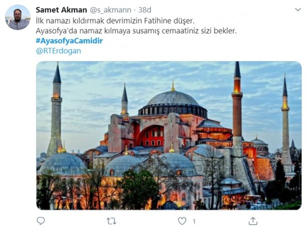 Foto - "Danıştay Ayasofya için kararını verdi" iddiası sonrası vatandaşlar büyük sevince gark oldu!