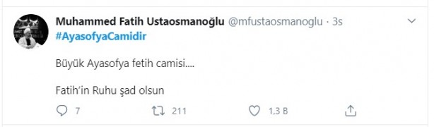 Foto - "Danıştay Ayasofya için kararını verdi" iddiası sonrası vatandaşlar büyük sevince gark oldu!