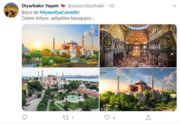 Foto - "Danıştay Ayasofya için kararını verdi" iddiası sonrası vatandaşlar büyük sevince gark oldu!
