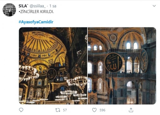 Foto - "Danıştay Ayasofya için kararını verdi" iddiası sonrası vatandaşlar büyük sevince gark oldu!