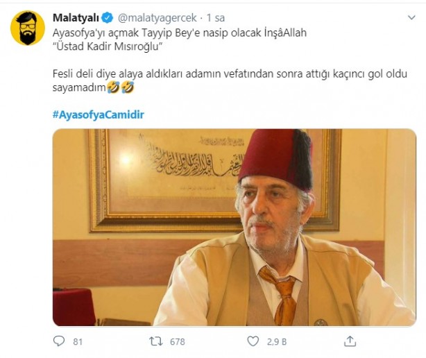 Foto - "Danıştay Ayasofya için kararını verdi" iddiası sonrası vatandaşlar büyük sevince gark oldu!