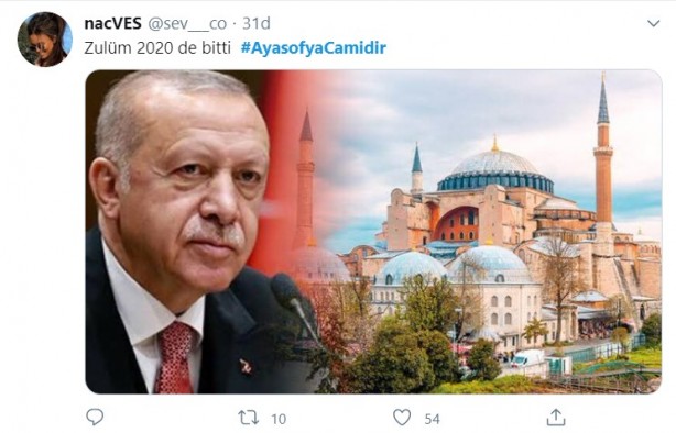 Foto - "Danıştay Ayasofya için kararını verdi" iddiası sonrası vatandaşlar büyük sevince gark oldu!