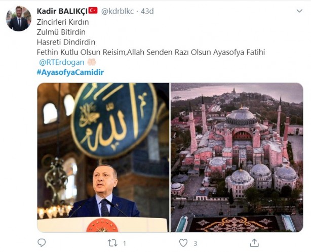 Foto - "Danıştay Ayasofya için kararını verdi" iddiası sonrası vatandaşlar büyük sevince gark oldu!