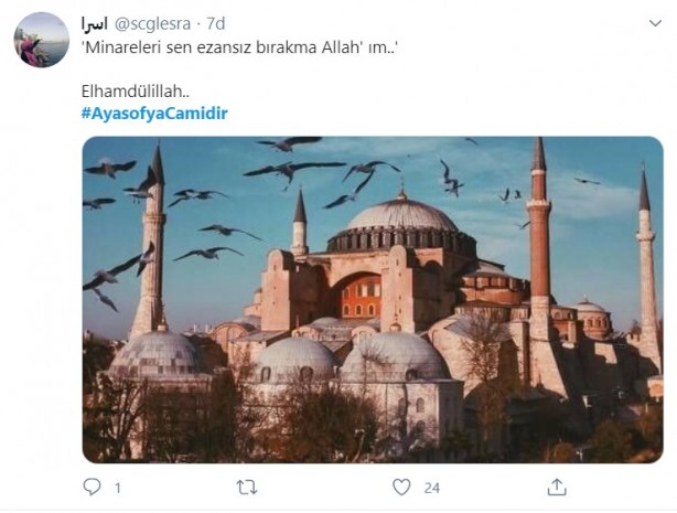 Foto - "Danıştay Ayasofya için kararını verdi" iddiası sonrası vatandaşlar büyük sevince gark oldu!