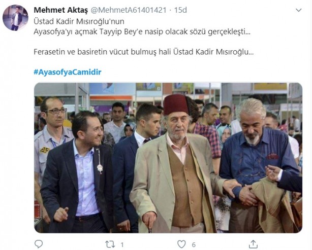 Foto - "Danıştay Ayasofya için kararını verdi" iddiası sonrası vatandaşlar büyük sevince gark oldu!