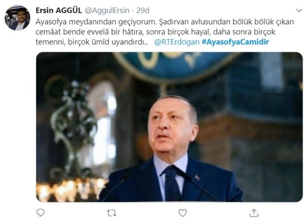 Foto - "Danıştay Ayasofya için kararını verdi" iddiası sonrası vatandaşlar büyük sevince gark oldu!