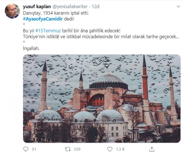 Foto - "Danıştay Ayasofya için kararını verdi" iddiası sonrası vatandaşlar büyük sevince gark oldu!
