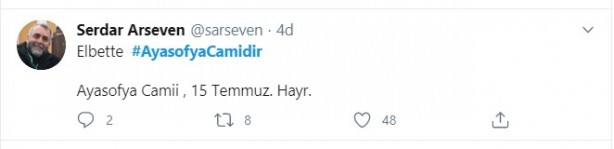 Foto - "Danıştay Ayasofya için kararını verdi" iddiası sonrası vatandaşlar büyük sevince gark oldu!