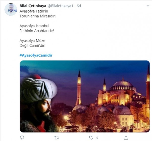 Foto - "Danıştay Ayasofya için kararını verdi" iddiası sonrası vatandaşlar büyük sevince gark oldu!