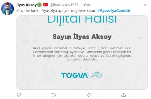 Foto - "Danıştay Ayasofya için kararını verdi" iddiası sonrası vatandaşlar büyük sevince gark oldu!