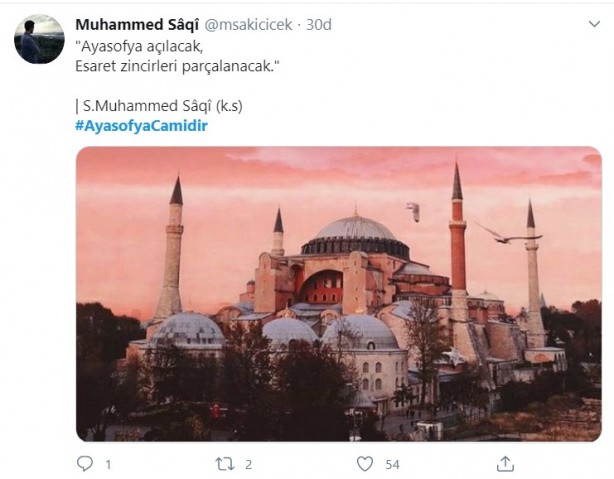 Foto - "Danıştay Ayasofya için kararını verdi" iddiası sonrası vatandaşlar büyük sevince gark oldu!