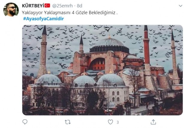 Foto - "Danıştay Ayasofya için kararını verdi" iddiası sonrası vatandaşlar büyük sevince gark oldu!