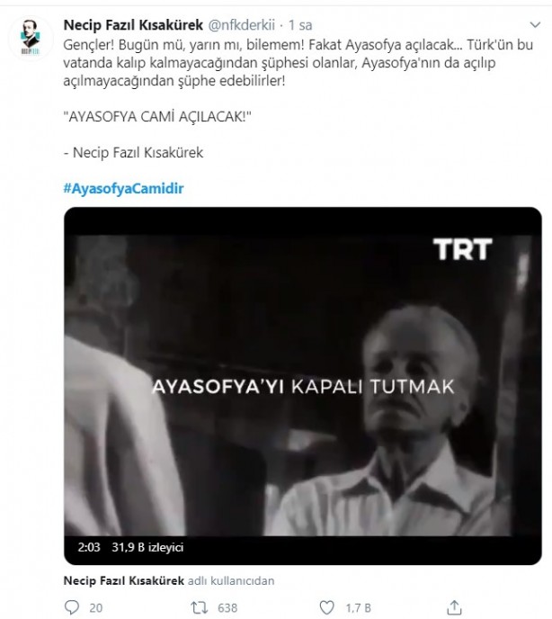 Foto - "Danıştay Ayasofya için kararını verdi" iddiası sonrası vatandaşlar büyük sevince gark oldu!