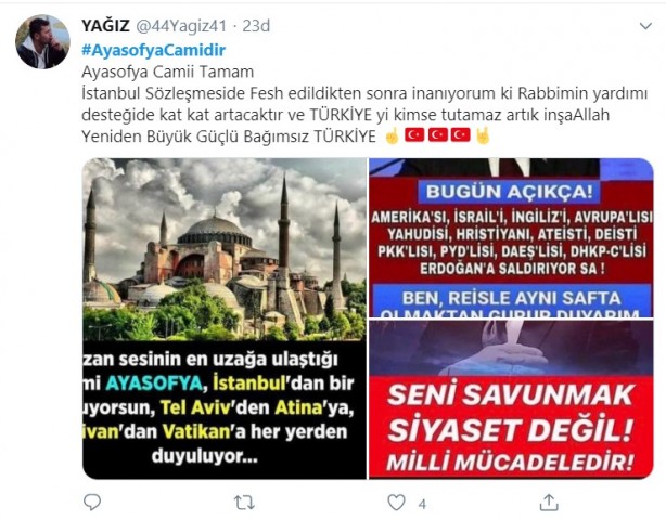Foto - "Danıştay Ayasofya için kararını verdi" iddiası sonrası vatandaşlar büyük sevince gark oldu!