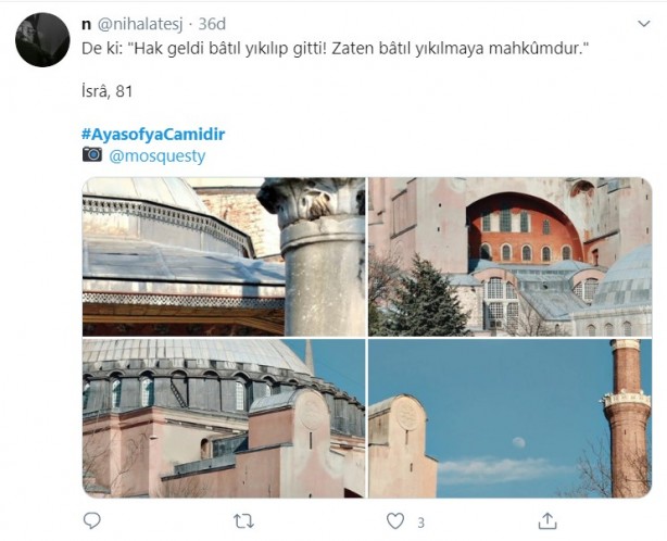 Foto - "Danıştay Ayasofya için kararını verdi" iddiası sonrası vatandaşlar büyük sevince gark oldu!