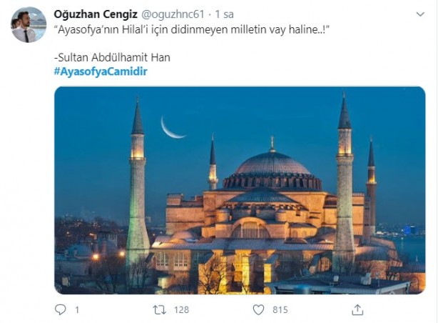 Foto - "Danıştay Ayasofya için kararını verdi" iddiası sonrası vatandaşlar büyük sevince gark oldu!