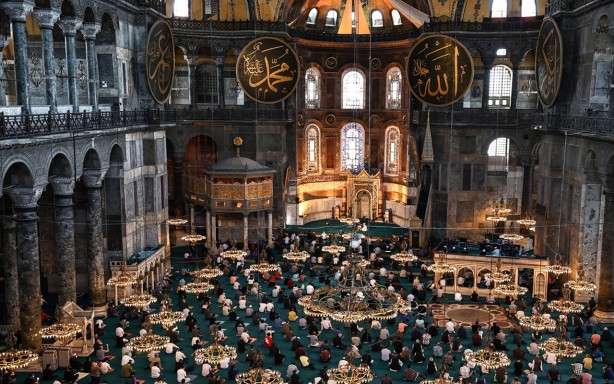 Foto - Büyük heyecan! Ayasofya'da 88 yıl sonra bir ilk