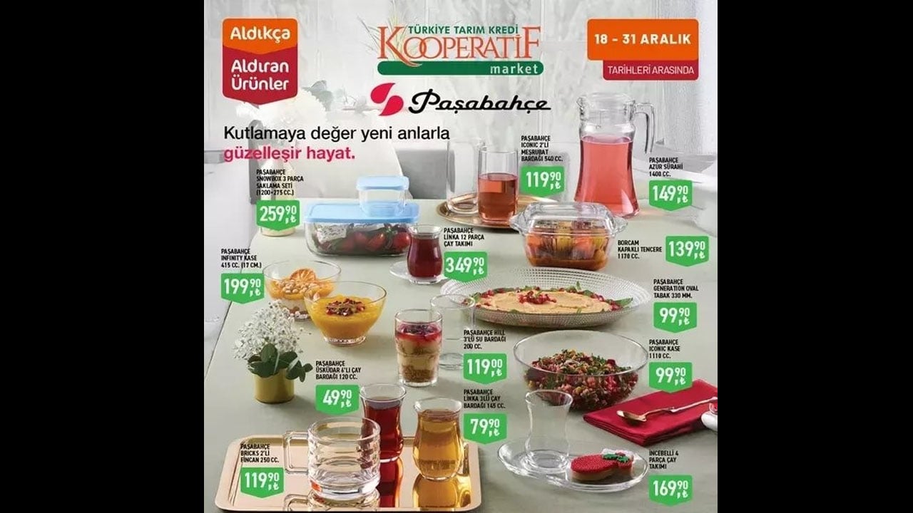 Foto - Büyük indirim rüzgarı! İşte Tarım Kredi Marketi'nin aralık ayı fırsatları