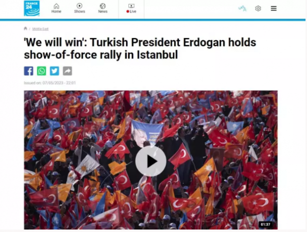 Foto - Büyük İstanbul Mitingi dünya manşetlerinde