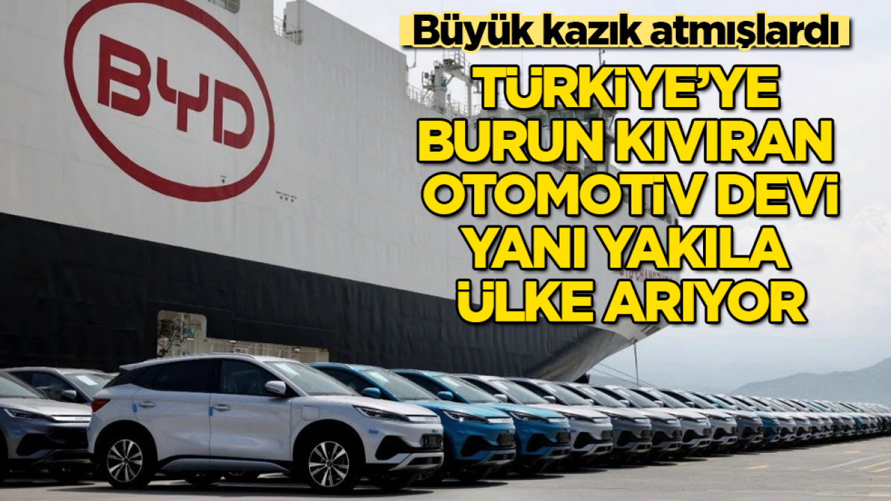 Büyük kazık atmışlardı! Türkiye’ye burun kıvıran otomotiv devi, yanı yakıla ülke arıyor
